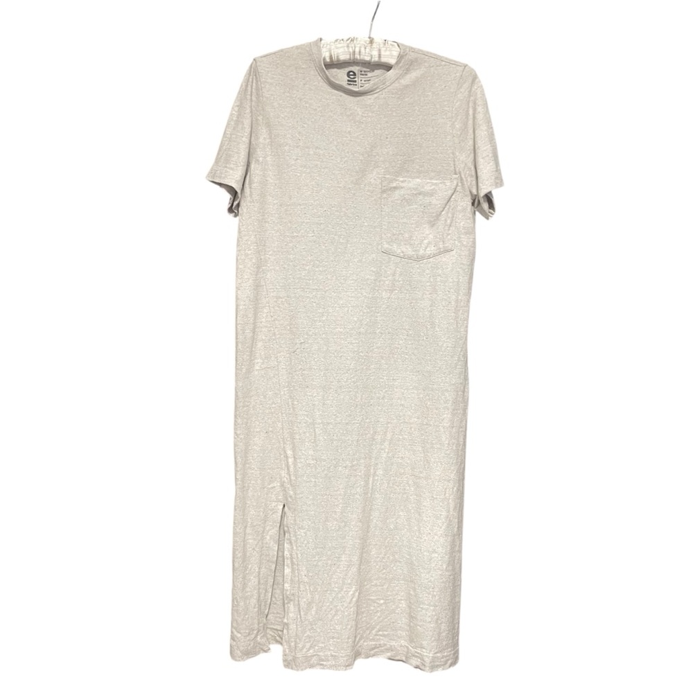 Osklen Vestido Rustic Tshirt‎ Midi Dress Size S Minimalist Casual Simple Country